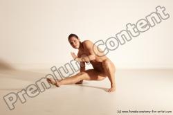 Modern Aerobic reference poses of Estera